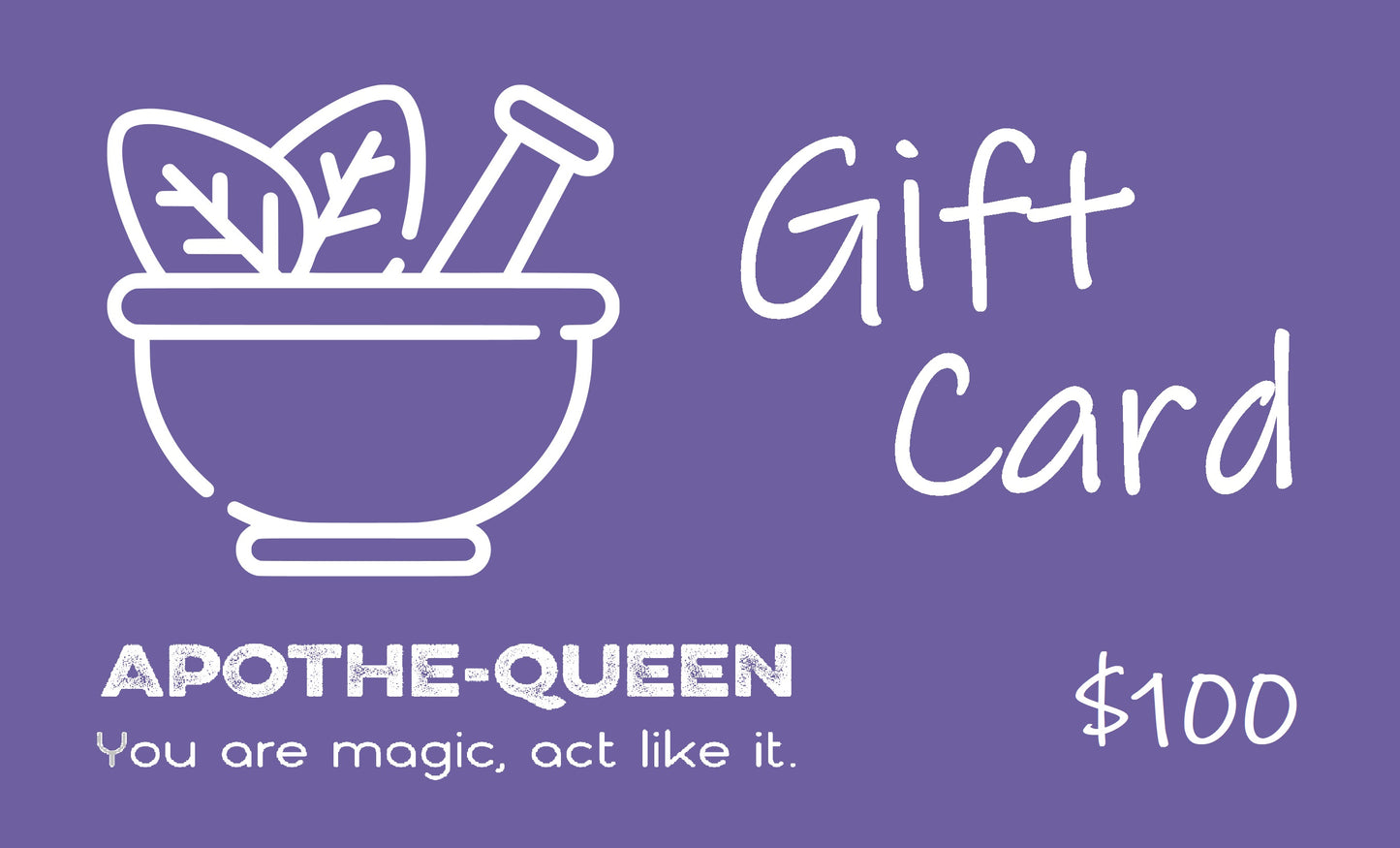 Apothe-Queen Gift Card