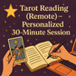 Tarot Reading (Remote) – 30 Mins of Real Talk & Intuition